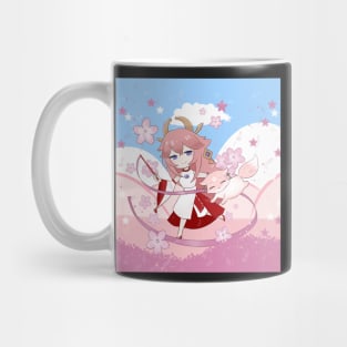 Cherry Blossom w/ Yae Miko Mug